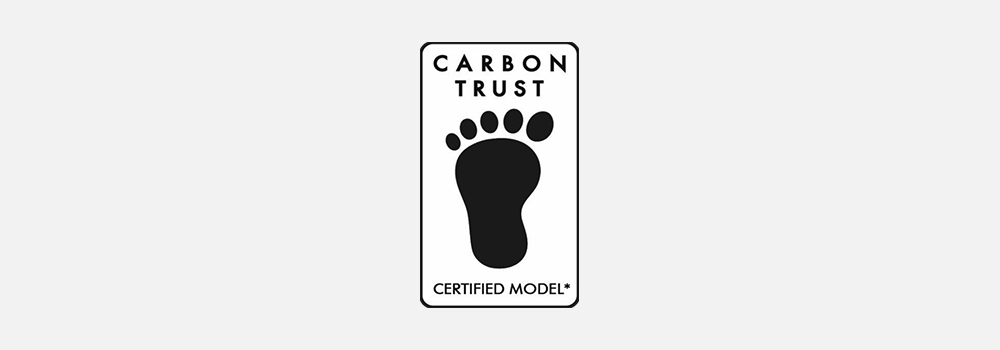 Certification from the Carbon Trust